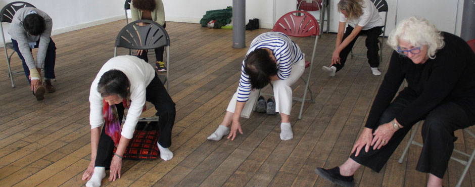 Chair yoga at Covent Garden Community Centre